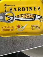 Sardine à l'huile de tournesol