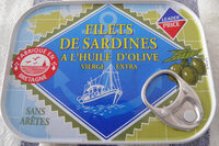 Filets de Sardines à l'huile d'olive vierge extra