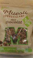 Muesli croustillant au chocolat