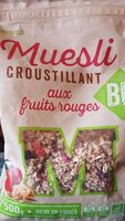Muesli croustillant aux fruits rouges
