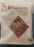 Muesli croustillant au chocolat au lait
