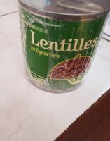 Lentilles préparées