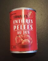 Tomates entières pelées au jus
