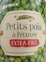 Petit pois à l'étuvée extra fin