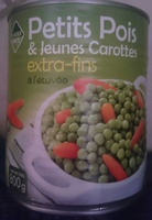 Petits pois et jeunes carottes extra-fins