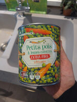 Petits pois et jeunes carottes extra fins à l'étuvée