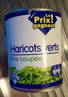 Haricots verts, fins coupés