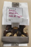 Raisins noix amande noix de cajou