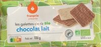 Les galettes de riz Bio chocolat lait