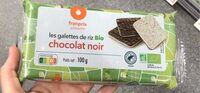 Les galettes de riz Bio chocolat lait