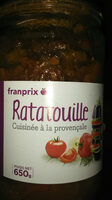 Ratatouille cuisinée à la provençale
