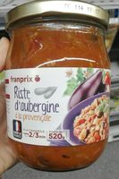 Riste d'Aubergine à la provençale