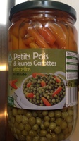 Petits Pois & Jeunes Carottes extra-fins à l'étuvée