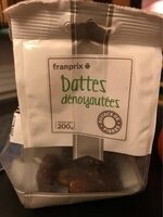 Dattes denoyautées