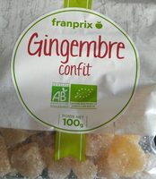 Gingembre confit