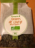 Graines de courge décortiquées