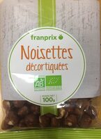 Noisettes décortiquées
