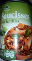 Saucisses aux lentilles