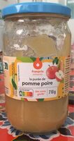 Purée pomme poire