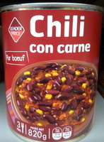 Chili con carne pur boeuf