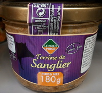Terrine de sanglier