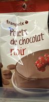 Palets de chocolat noir