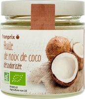 Huile vierge noix de coco desodorisee bio