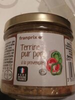 Terrine pur porc