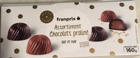 Assortiment chocolats praliné