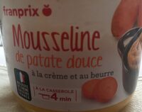 Mousseline de patate douce