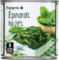 Epinards haches
