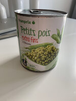 Petits pois extra fins à l'étuvée