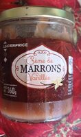 Crème de marron vanillée