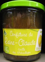 Confiture de Reine-Claude cuite au chaudron