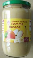Dessert De fruit pomme banane
