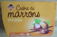 Crème de marrons Vanillée
