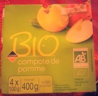 Compote de pomme bio
