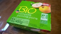 Compote pomme poire