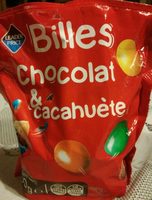 Billes chocolat & cacahuetes