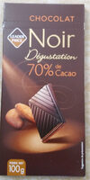 Noir dégustation 70 % de cacao