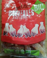 Petites bouteilles saveur cola
