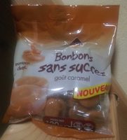 Bonbons sans sucres goût caramel