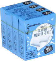 Dragées parfum menthe forte