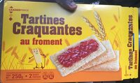 Tartines Craquantes au Froment