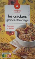 Les crakers graines et fromage