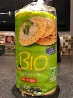 Galettes de maïs bio