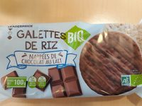 Galette de riz chocolat au lait