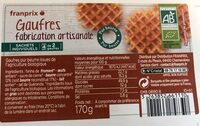 Gaufres pur beurre