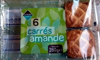 Carrés amande