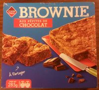 Brownie aux pépites de chocolat